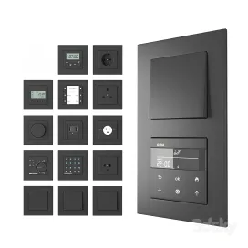 Electronics gira e2 flat installation